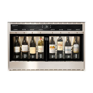 distributeur de vin au verre sur plan