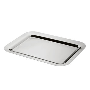 plateau de service en acier inoxydable