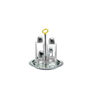 salière et poivrière en verre