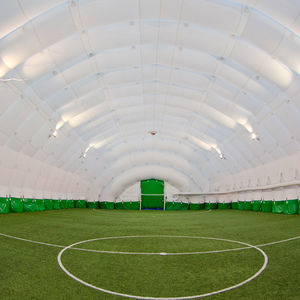 structure gonflable avec membrane en pvc