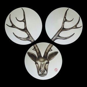 sculpture en porcelaine