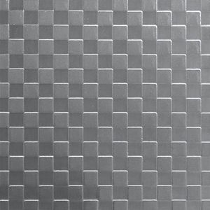 tôle métallique décorée