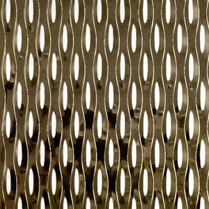 tôle métallique décorée 1