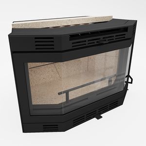 insert de cheminée à bois 1