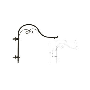 crosse pour luminaire urbain en fonte 1