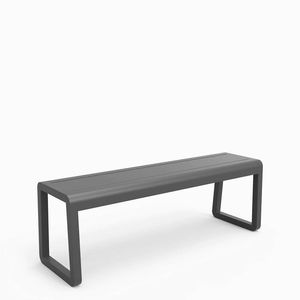 banc de jardin contemporain