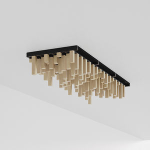 faux-plafond en bois massif