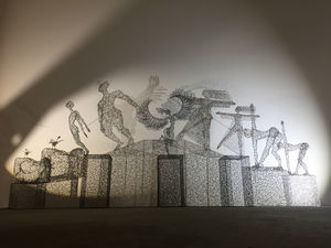 sculpture en acier