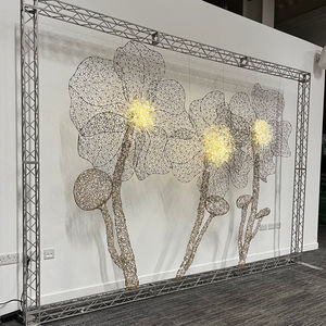 installation artistique métallisé