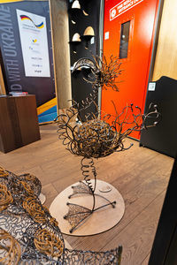sculpture en acier