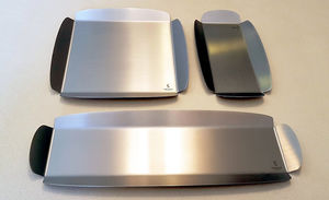plateau de service en acier inoxydable 1
