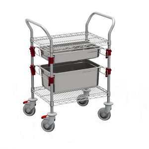 chariot pour bac gastronorme