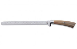couteau à saumon avec manche en corne