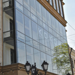 système de façade en verre 1