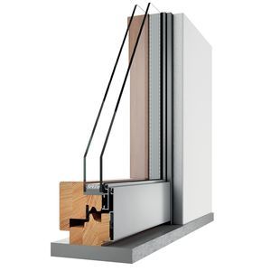 fenêtre en bois