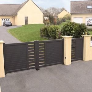 portillon en aluminium 1