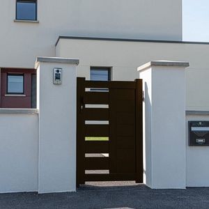 portillon en aluminium 1