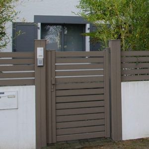 portillon en aluminium 1