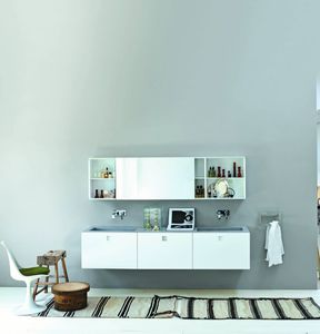 meuble vasque double