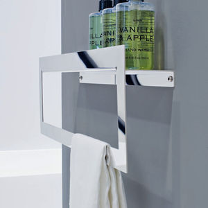 porte-serviettes en anneau / mural / en inox
