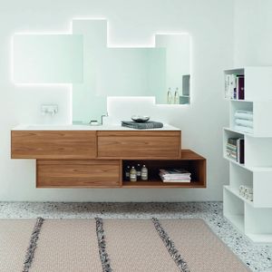 meuble vasque double