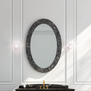 miroir de salle de bain mural / classique / rectangulaire / ovale