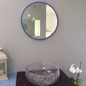 miroir de salle de bain mural / contemporain / rond