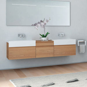 meuble vasque double