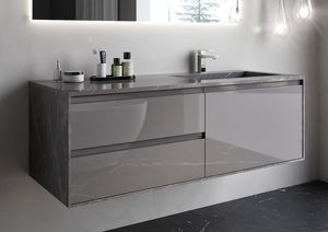 meuble vasque suspendu
