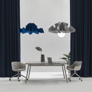 lampe en feutre acoustique
