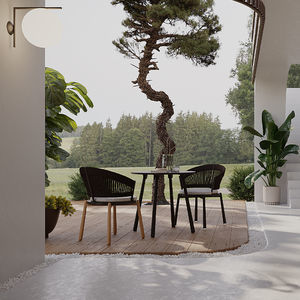 chaise de jardin contemporaine