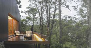 brasero de jardin en inox