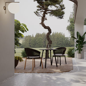 chaise de jardin contemporaine