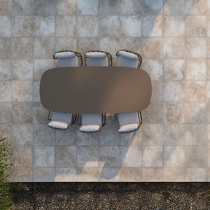 chaise de jardin contemporaine