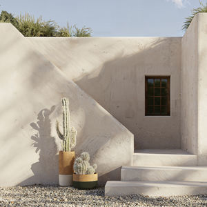 jardinière de terre cuite