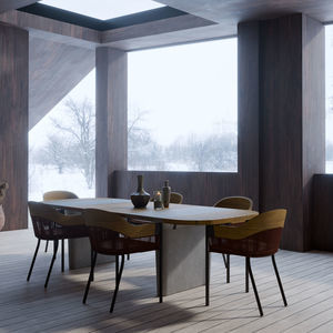 chaise de salle à manger contemporaine