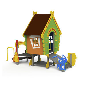 cabane pour enfant pour aire de jeux