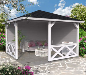 pavillon de jardin en épicéa 1