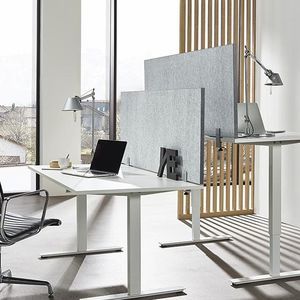 séparateur de bureau sur bureau