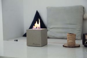 brûleur au bioéthanol en inox 1