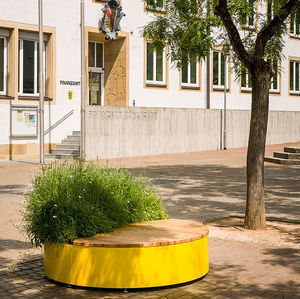 banc public contemporain