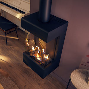 cheminée à gaz