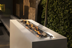 cheminée à gaz