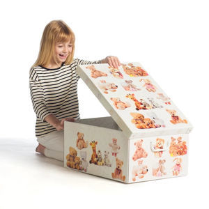 boîte de rangement en carton