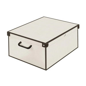 boîte de rangement en carton