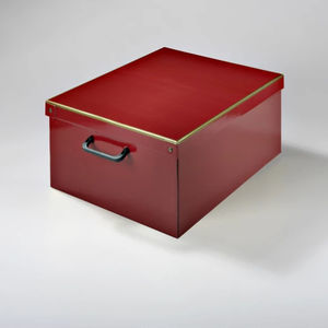 boîte de rangement en carton