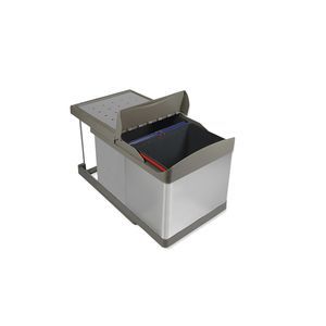poubelle en acier inoxydable