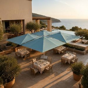 parasol carré