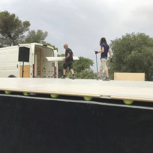 plancher de danse flottant 1