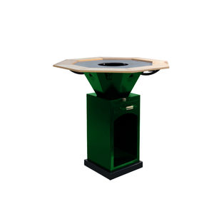 brasero de jardin à bois